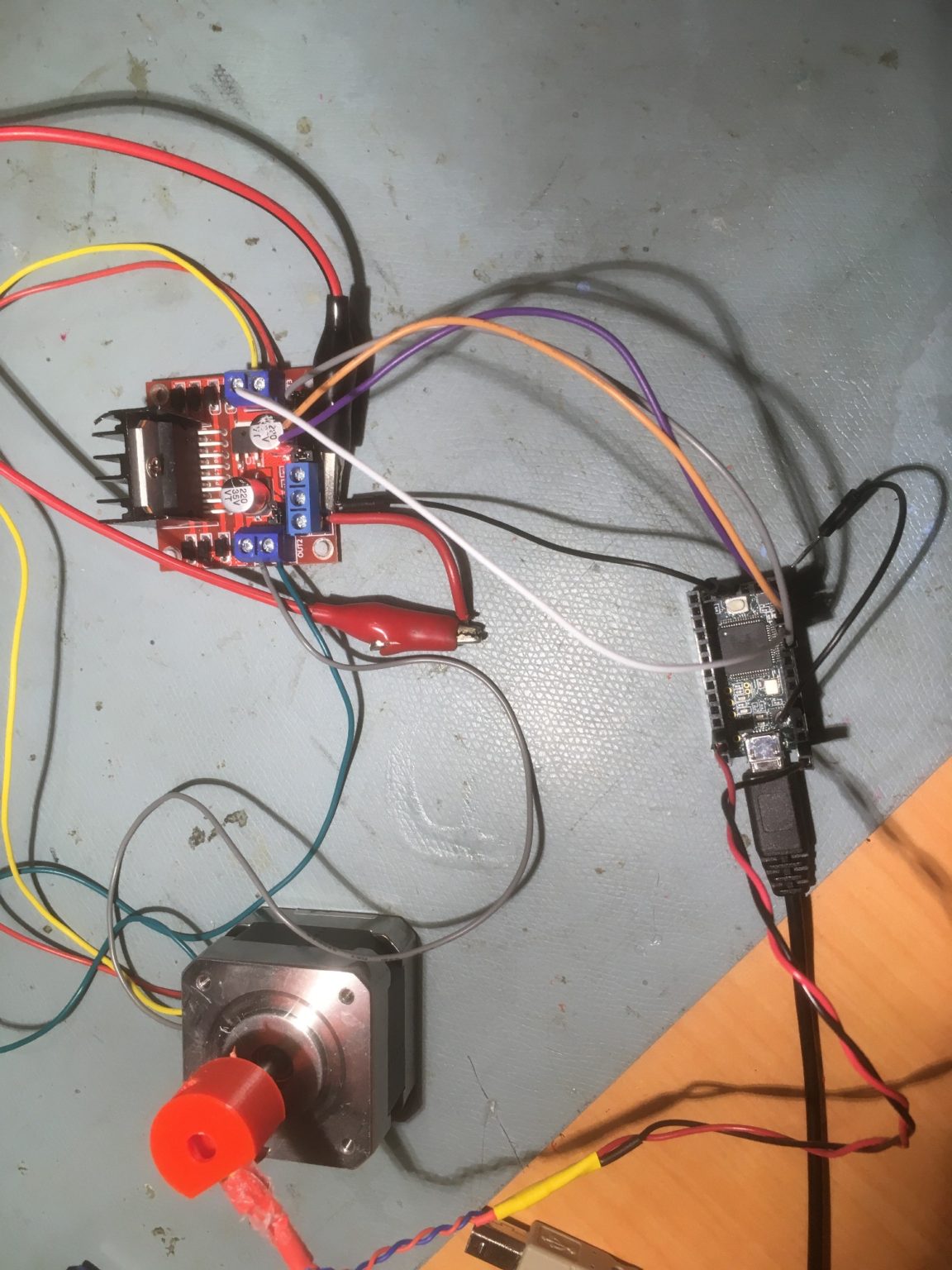 Teensy Nema 17 Stepper Motor Rotary Scanner Program 